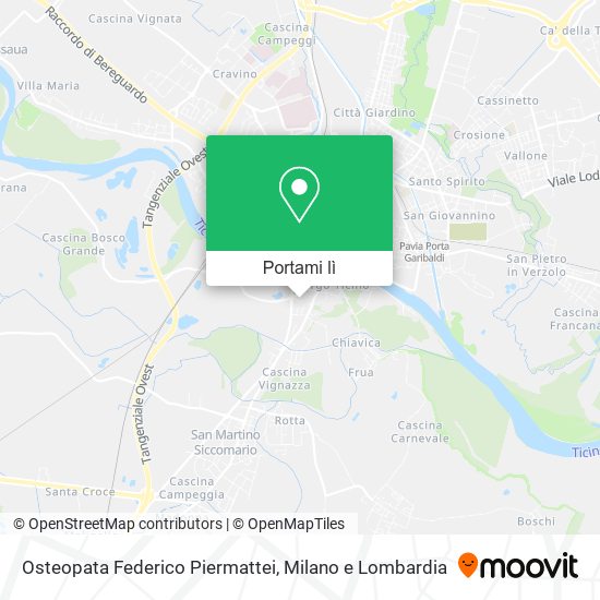 Mappa Osteopata Federico Piermattei