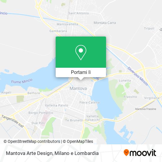 Mappa Mantova Arte Design