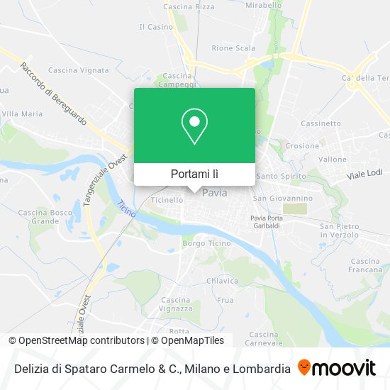 Mappa Delizia di Spataro Carmelo & C.