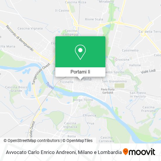 Mappa Avvocato Carlo Enrico Andreoni