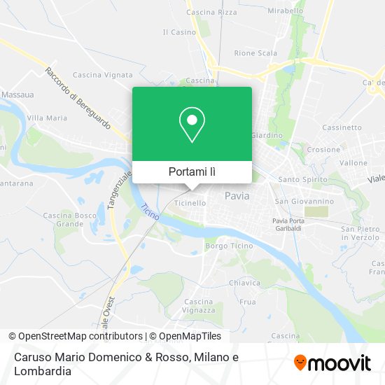 Mappa Caruso Mario Domenico & Rosso