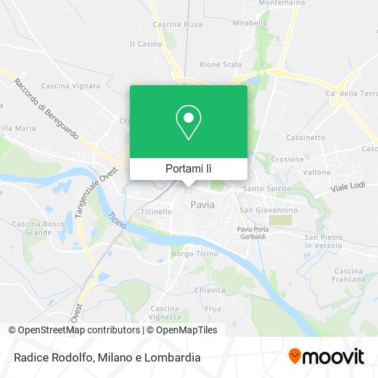 Mappa Radice Rodolfo