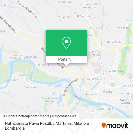 Mappa Nutrizionista Pavia Rosalba Martines