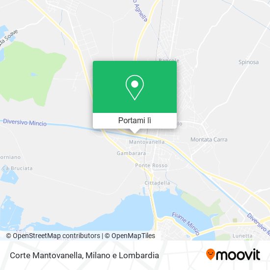 Mappa Corte Mantovanella