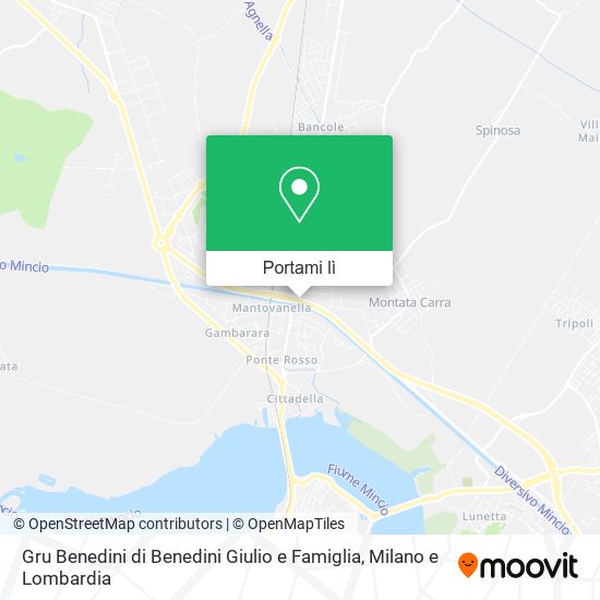 Mappa Gru Benedini di Benedini Giulio e Famiglia