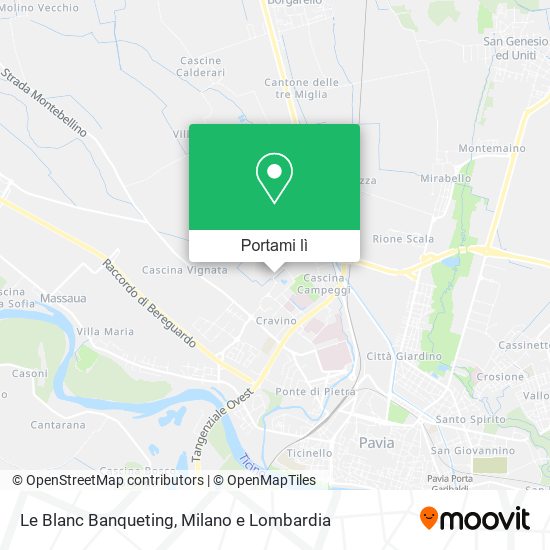 Mappa Le Blanc Banqueting
