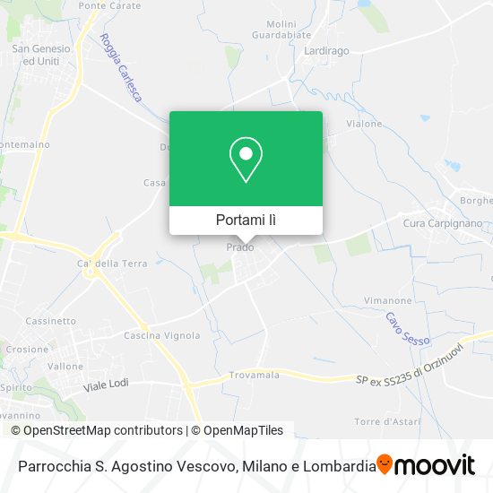 Mappa Parrocchia S. Agostino Vescovo