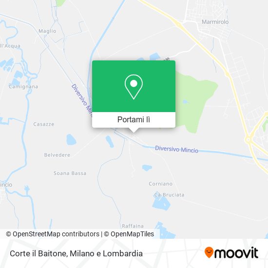 Mappa Corte il Baitone