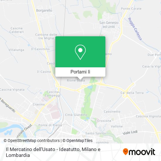 Mappa Il Mercatino dell'Usato - Ideatutto