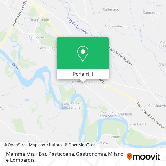 Mappa Mamma Mia - Bar, Pasticceria, Gastronomia