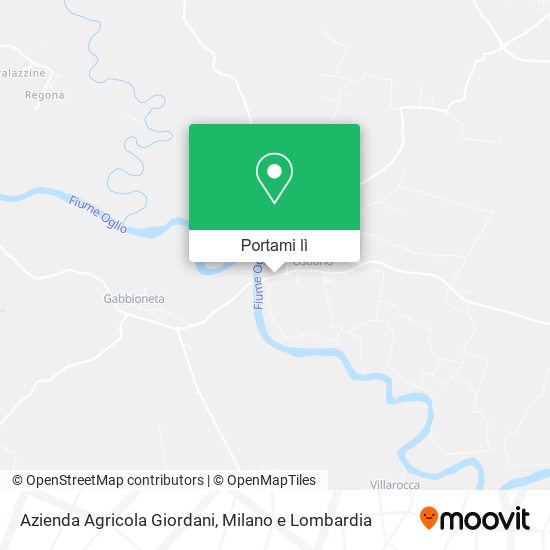 Mappa Azienda Agricola Giordani
