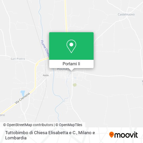 Mappa Tuttobimbo di Chiesa Elisabetta e C.