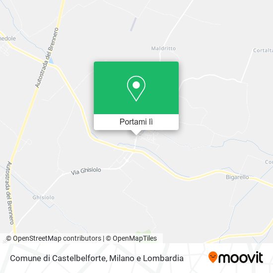Mappa Comune di Castelbelforte