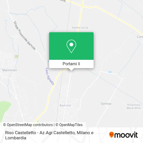 Mappa Riso Castelletto - Az.Agr.Castelletto