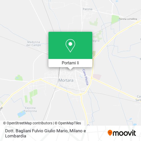 Mappa Dott. Bagliani Fulvio Giulio Mario