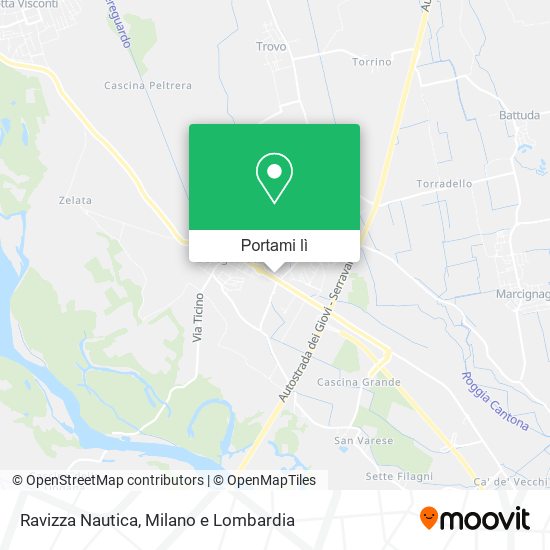 Mappa Ravizza Nautica