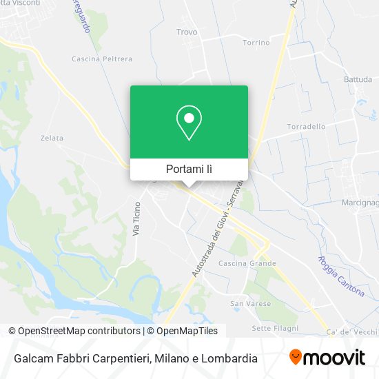 Mappa Galcam Fabbri Carpentieri
