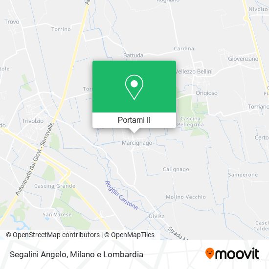 Mappa Segalini Angelo