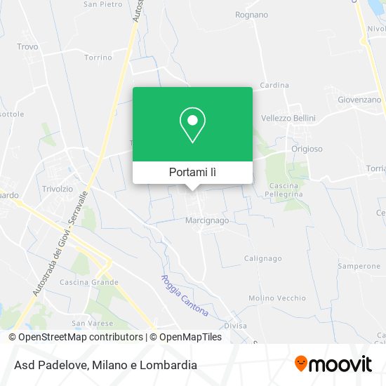 Mappa Asd Padelove