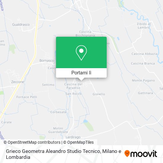 Mappa Grieco Geometra Aleandro Studio Tecnico