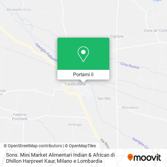 Mappa Sons. Mini Market Alimentari Indian & African di Dhillon Harpreet Kaur