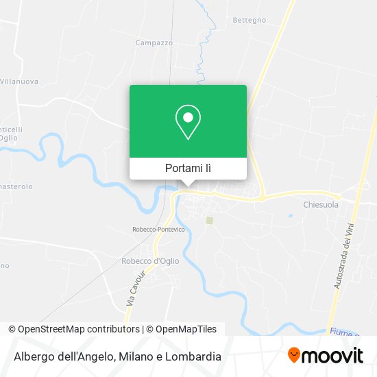 Mappa Albergo dell'Angelo