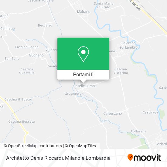 Mappa Architetto Denis Riccardi