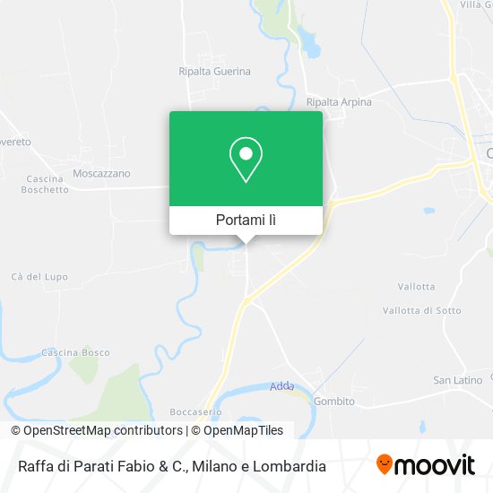 Mappa Raffa di Parati Fabio & C.