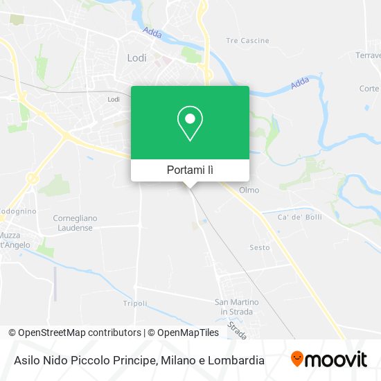 Mappa Asilo Nido Piccolo Principe