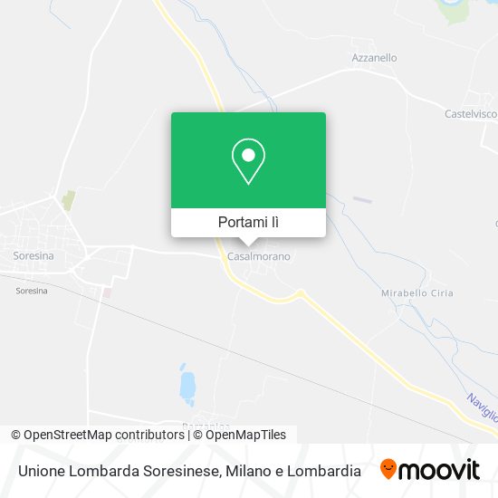 Mappa Unione Lombarda Soresinese