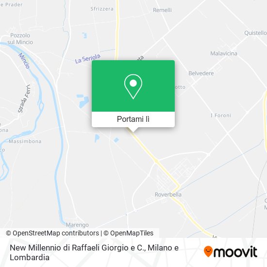 Mappa New Millennio di Raffaeli Giorgio e C.