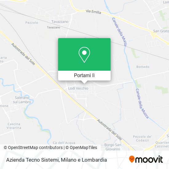 Mappa Azienda Tecno Sistemi