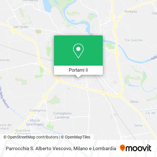 Mappa Parrocchia S. Alberto Vescovo
