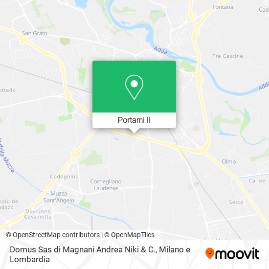 Mappa Domus Sas di Magnani Andrea Niki & C.