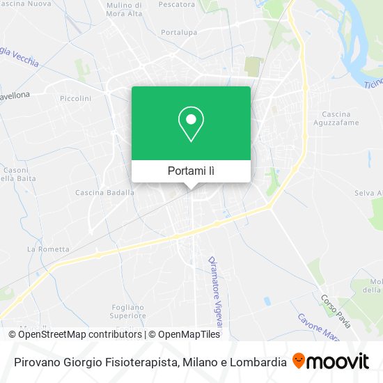 Mappa Pirovano Giorgio Fisioterapista