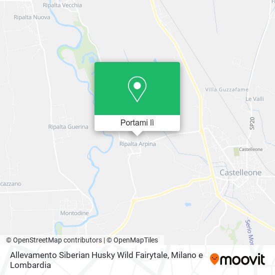 Mappa Allevamento Siberian Husky Wild Fairytale