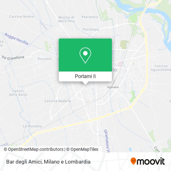 Mappa Bar degli Amici