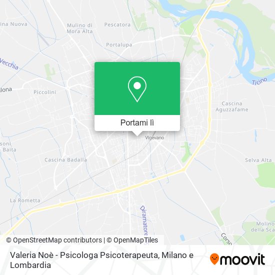 Mappa Valeria Noè - Psicologa Psicoterapeuta