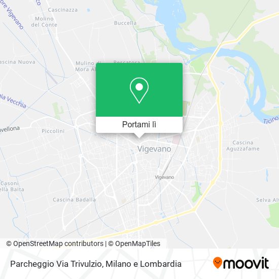 Mappa Parcheggio Via Trivulzio