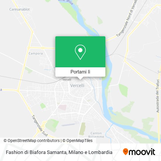 Mappa Fashion di Biafora Samanta
