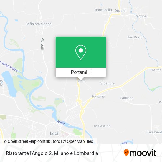 Mappa Ristorante l'Angolo 2