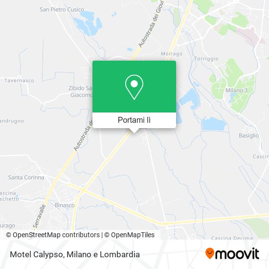 Mappa Motel Calypso