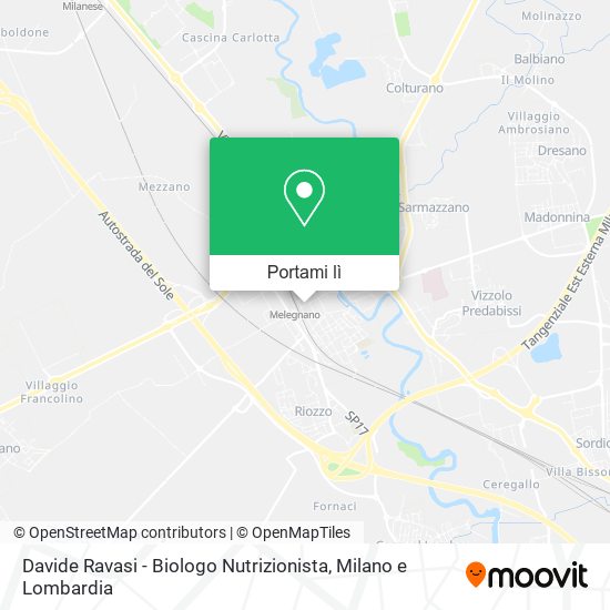 Mappa Davide Ravasi - Biologo Nutrizionista