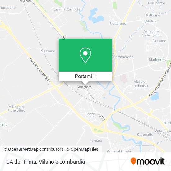Mappa CA del Trima