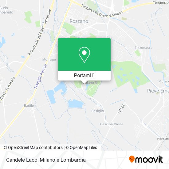 Mappa Candele Laco