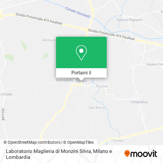 Mappa Laboratorio Maglieria di Monzini Silvia