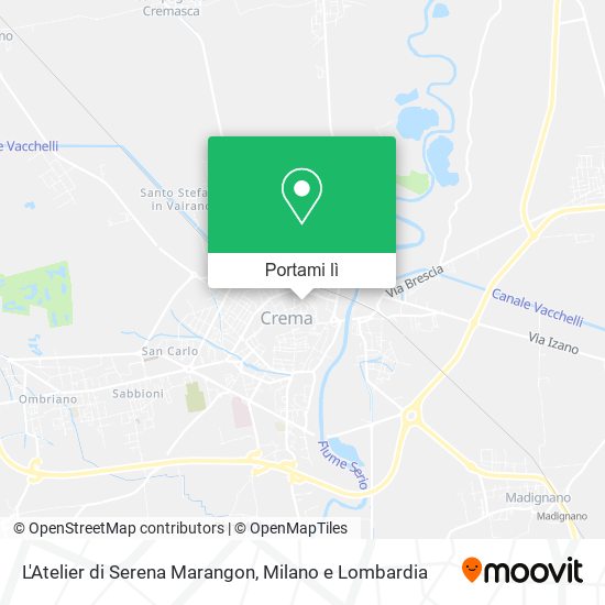 Mappa L'Atelier di Serena Marangon