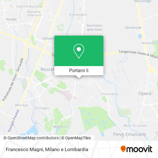 Mappa Francesco Magni