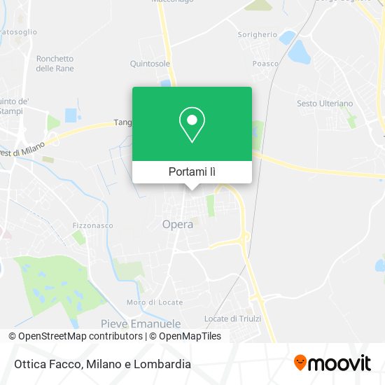 Mappa Ottica Facco