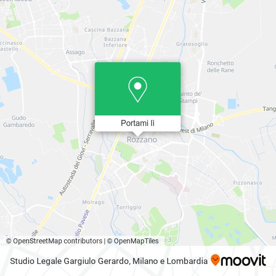 Mappa Studio Legale Gargiulo Gerardo